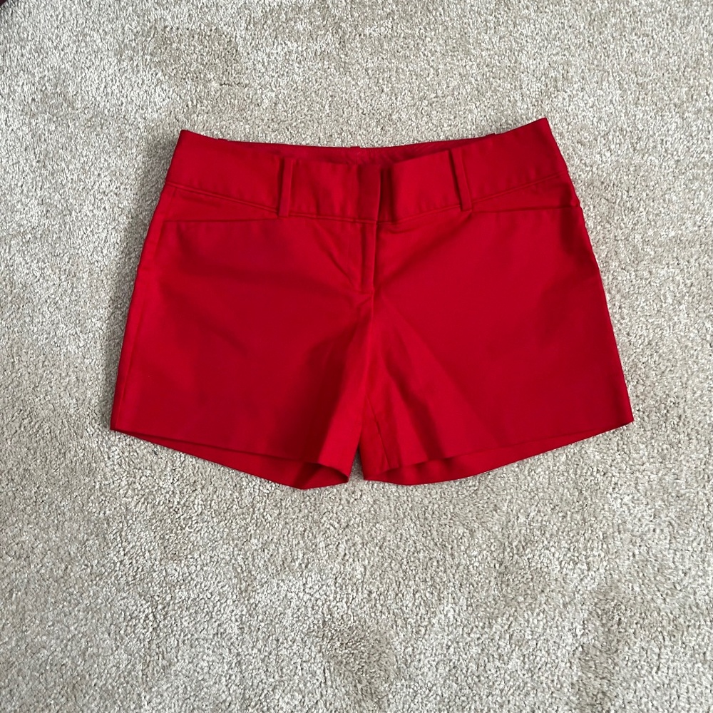 Women's Red Shorts
